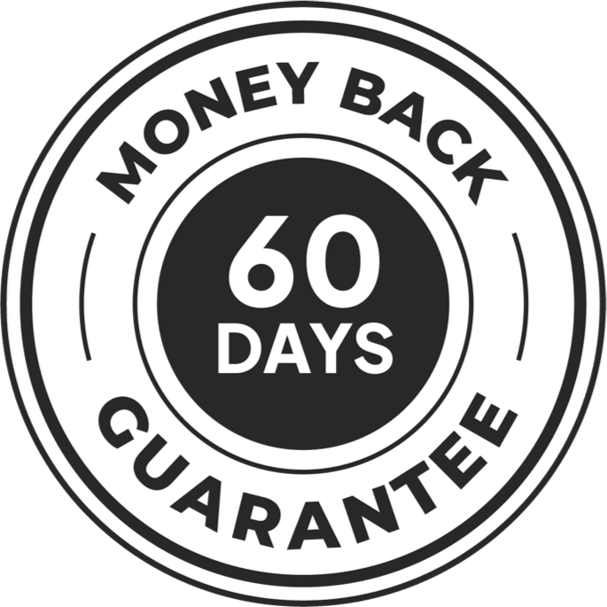 SodaPeak 60-day money-back guarantee badge